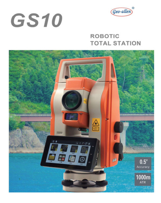 GS10 Geoallen Robotic Total Station 1000m Prismaloos