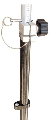 Klem 2.6m GPS-Koolstofvezel Pool van de Tagentschroef